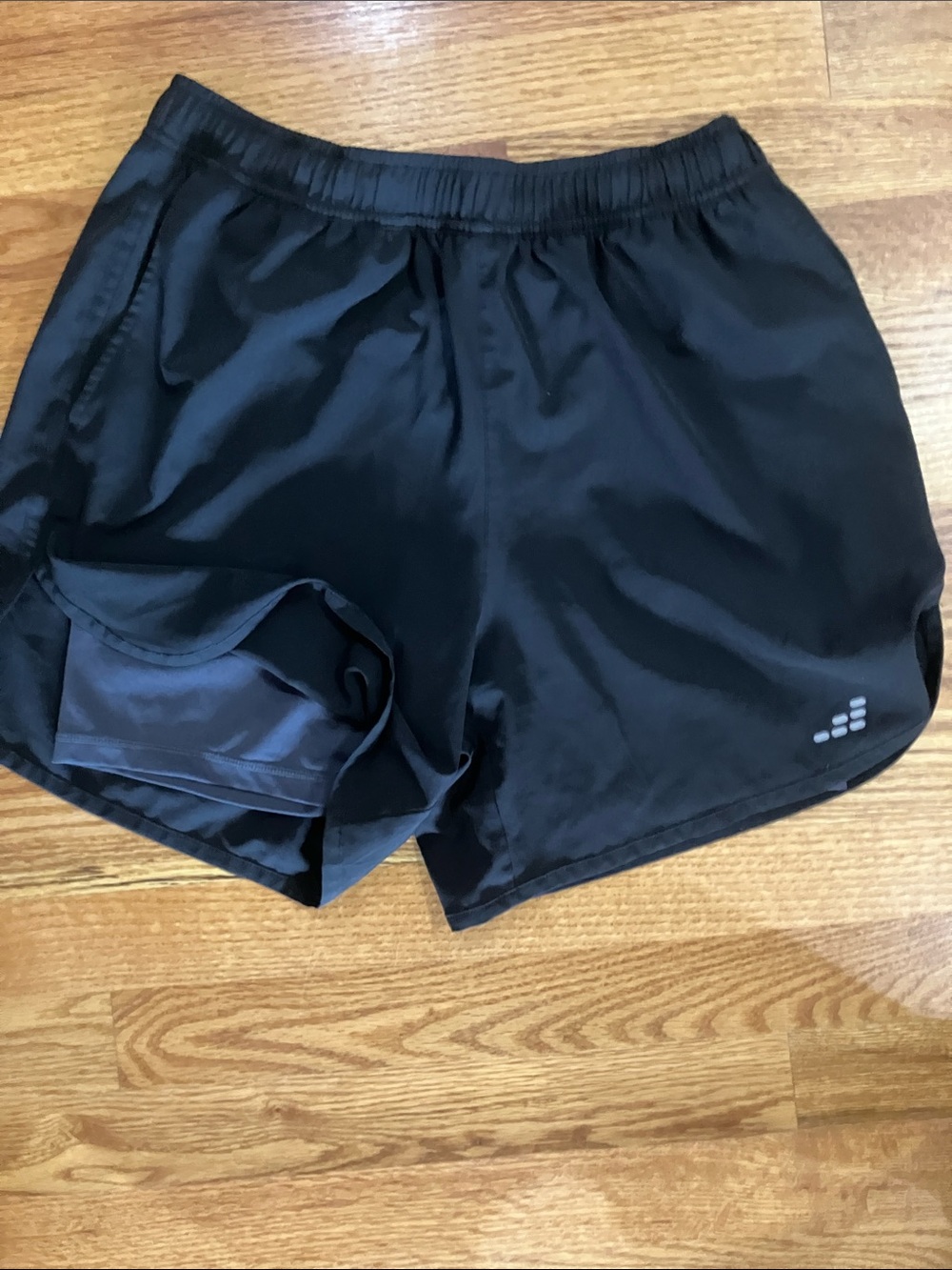 bcg Red and Gray Racerback Low-Support Sport Bras and Lined Black Short Sz M EUC - Picture 7 of 14